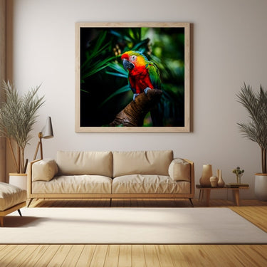 Colorful Parrot Canvas